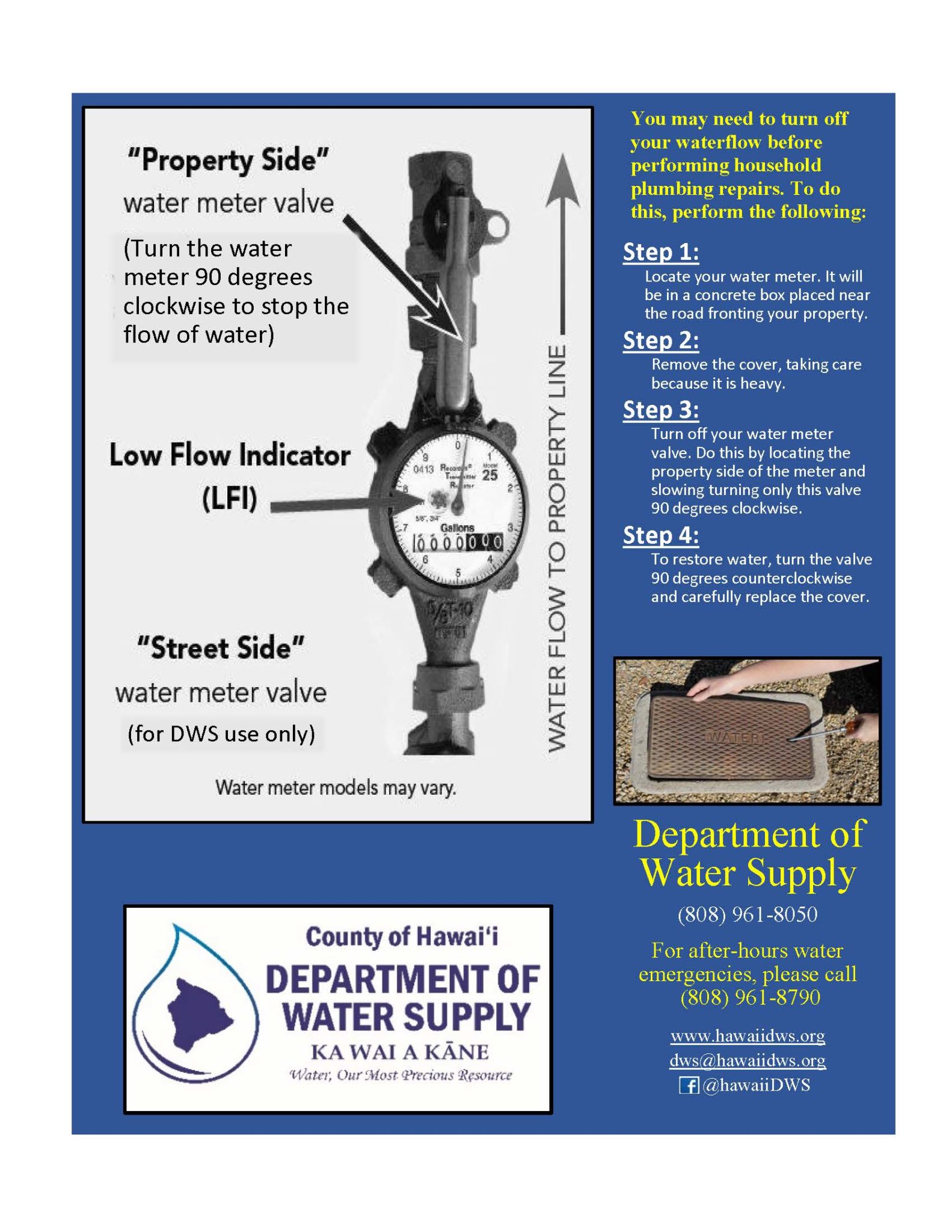 General Outdoor Department of Water Supply