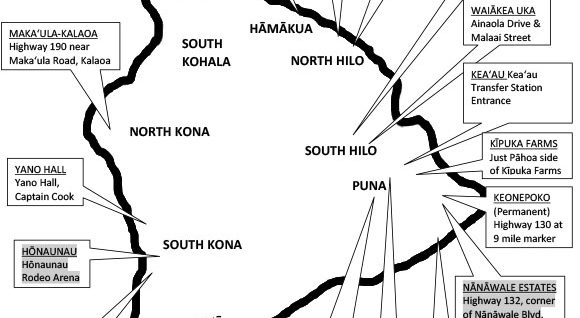 water spigot map