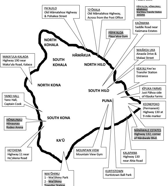 water spigot map