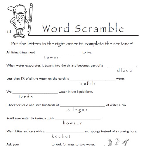 epa word scramble